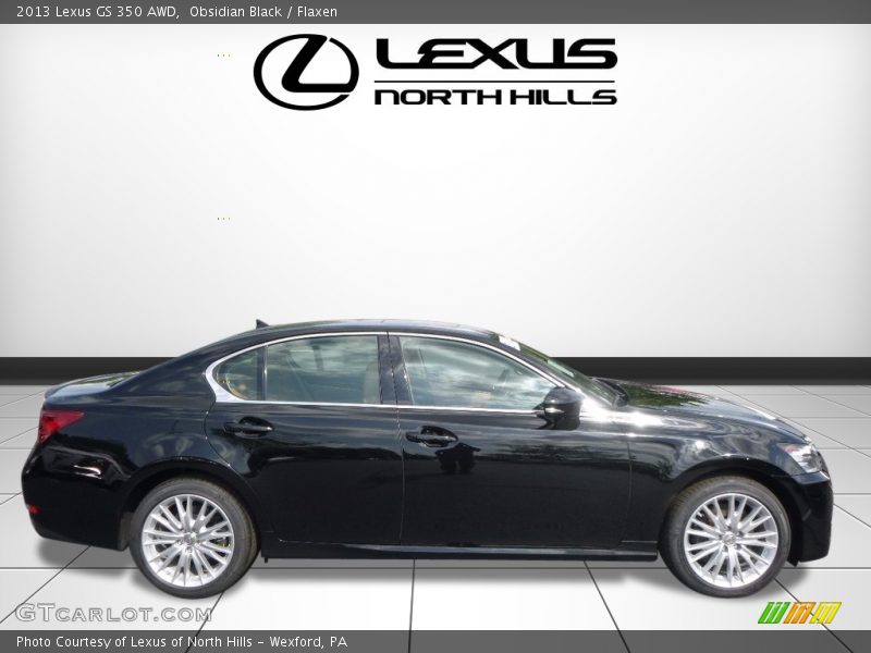 Obsidian Black / Flaxen 2013 Lexus GS 350 AWD