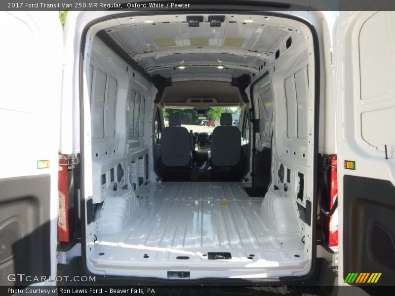 Oxford White / Pewter 2017 Ford Transit Van 250 MR Regular