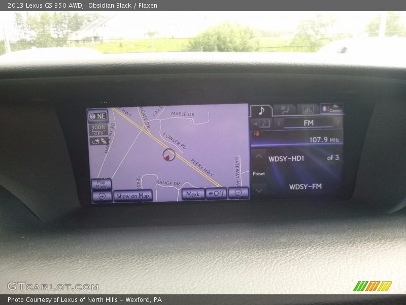 Obsidian Black / Flaxen 2013 Lexus GS 350 AWD