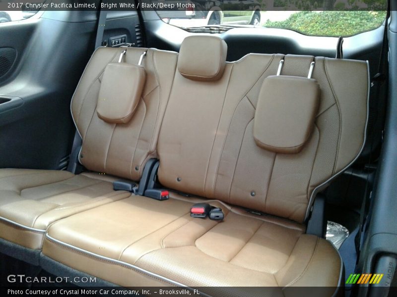 Bright White / Black/Deep Mocha 2017 Chrysler Pacifica Limited