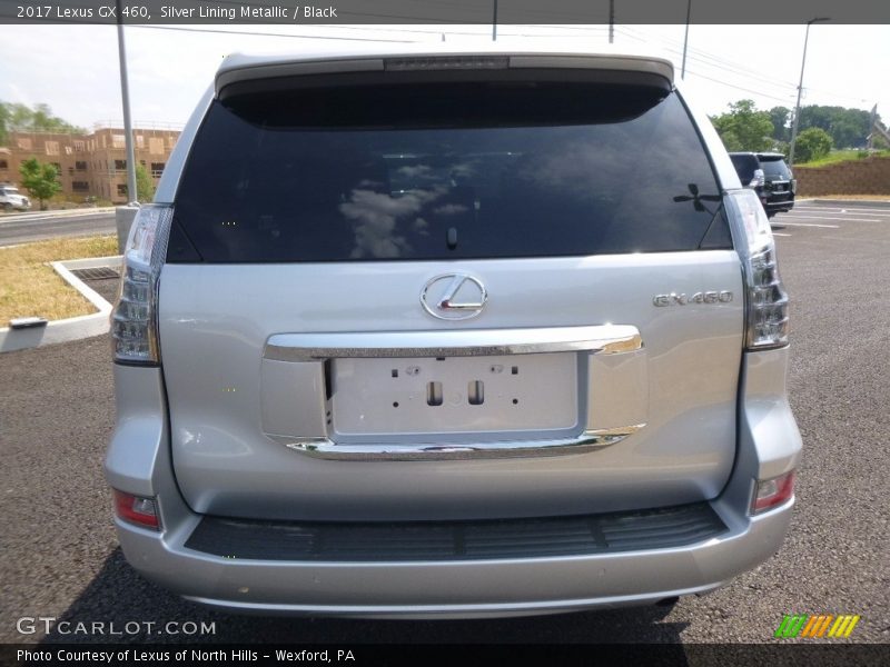 Silver Lining Metallic / Black 2017 Lexus GX 460