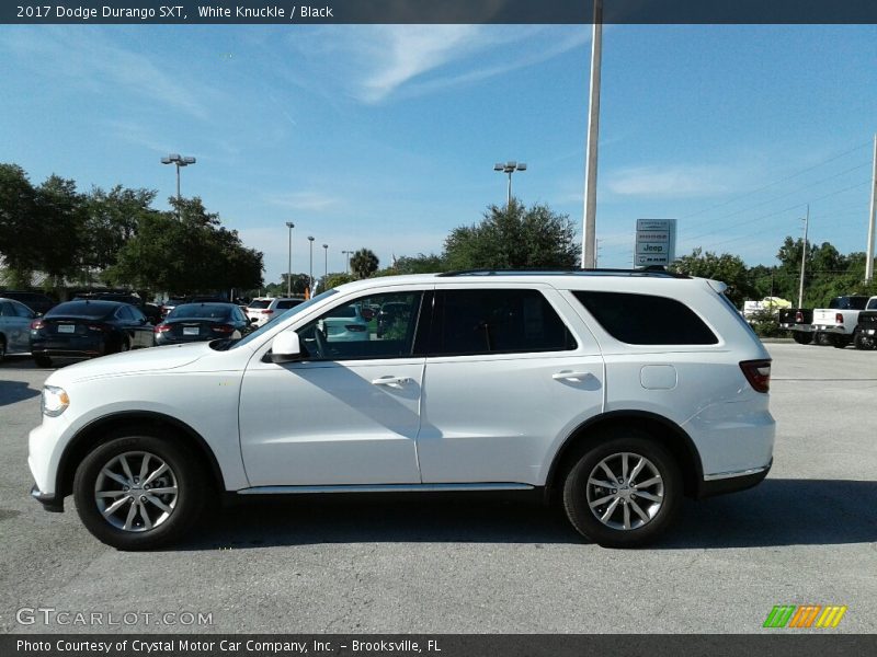 White Knuckle / Black 2017 Dodge Durango SXT