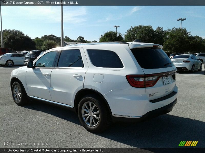White Knuckle / Black 2017 Dodge Durango SXT