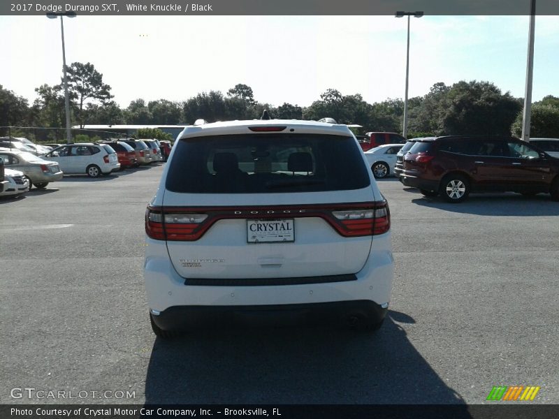 White Knuckle / Black 2017 Dodge Durango SXT
