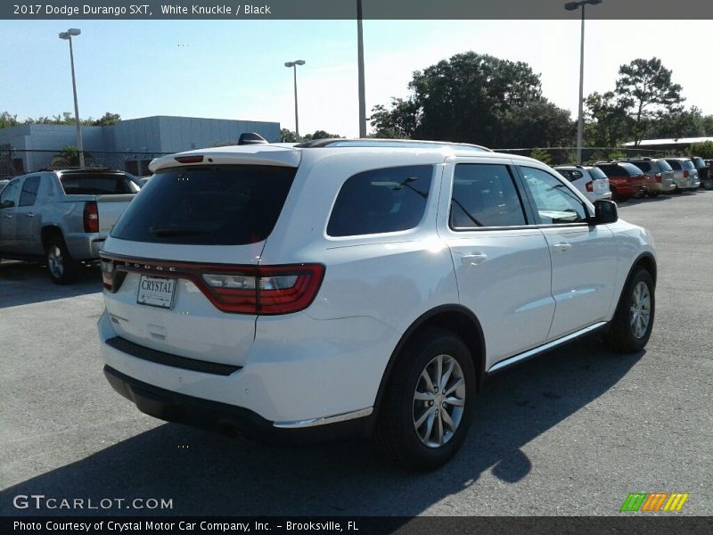 White Knuckle / Black 2017 Dodge Durango SXT