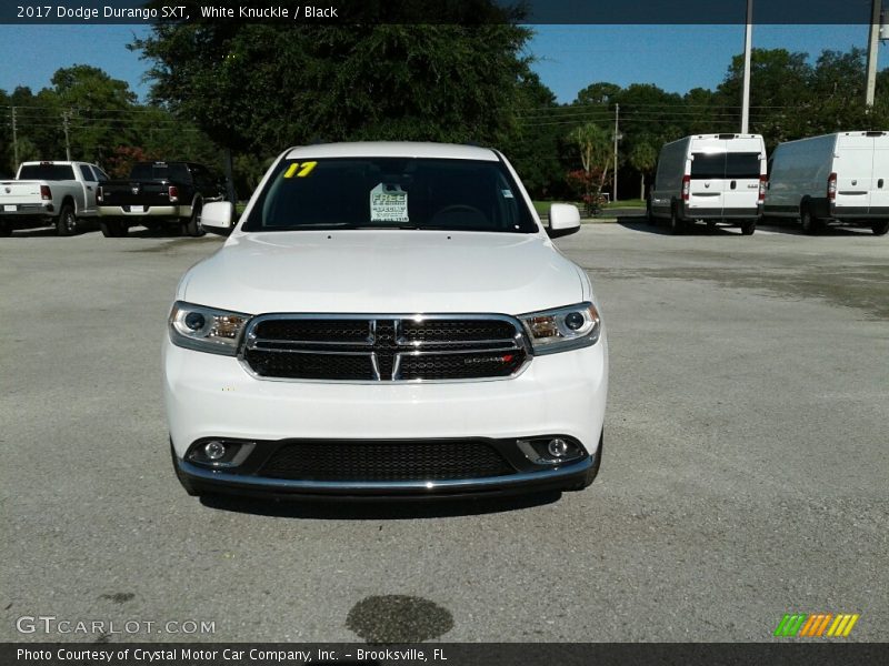 White Knuckle / Black 2017 Dodge Durango SXT