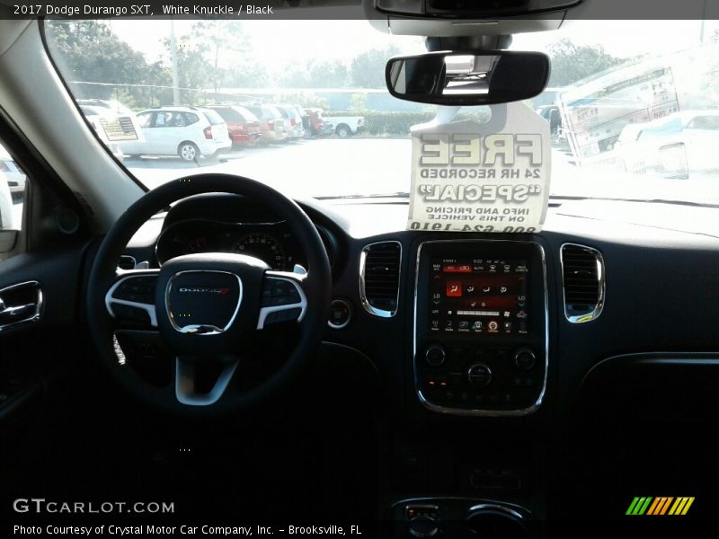White Knuckle / Black 2017 Dodge Durango SXT
