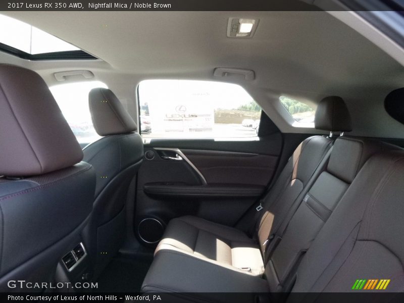 Nightfall Mica / Noble Brown 2017 Lexus RX 350 AWD
