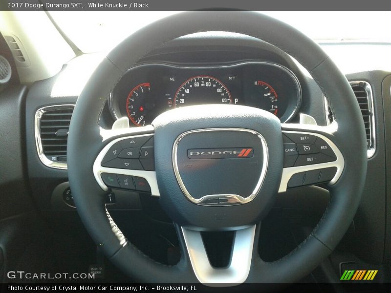White Knuckle / Black 2017 Dodge Durango SXT