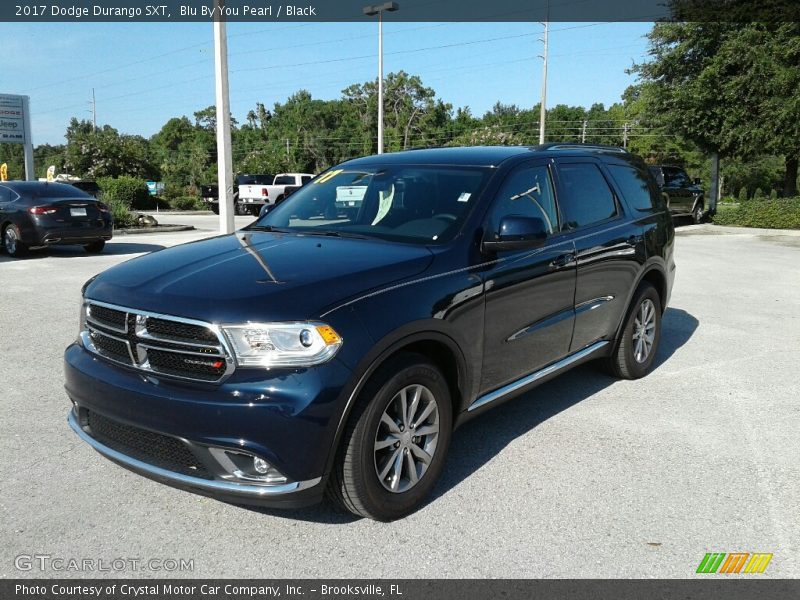 Blu By You Pearl / Black 2017 Dodge Durango SXT