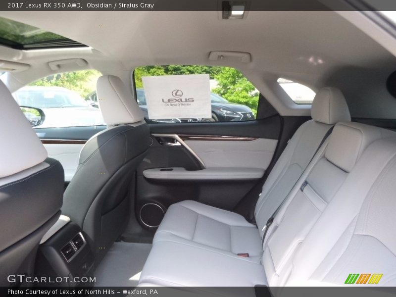 Obsidian / Stratus Gray 2017 Lexus RX 350 AWD