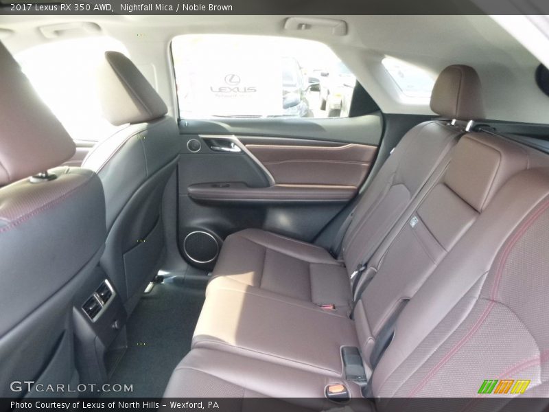 Nightfall Mica / Noble Brown 2017 Lexus RX 350 AWD