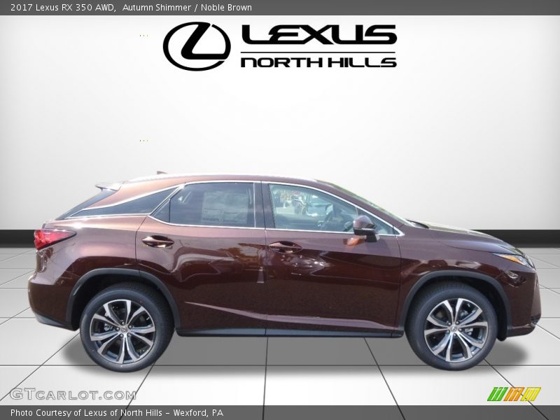 Autumn Shimmer / Noble Brown 2017 Lexus RX 350 AWD