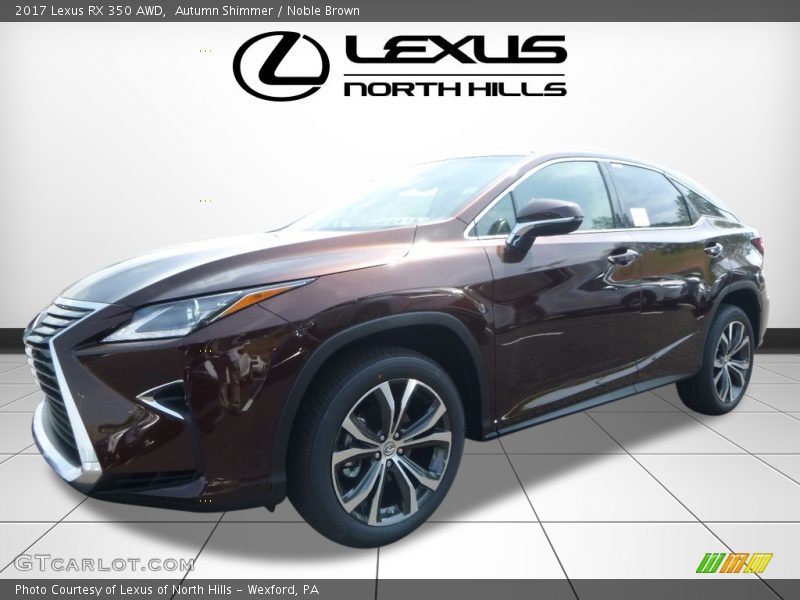 Autumn Shimmer / Noble Brown 2017 Lexus RX 350 AWD