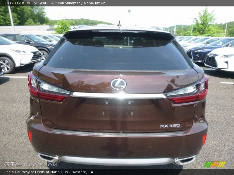 Autumn Shimmer / Noble Brown 2017 Lexus RX 350 AWD