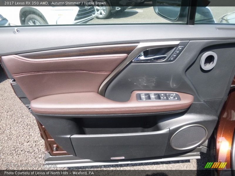 Autumn Shimmer / Noble Brown 2017 Lexus RX 350 AWD