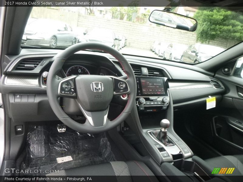  2017 Civic Si Sedan Black Interior