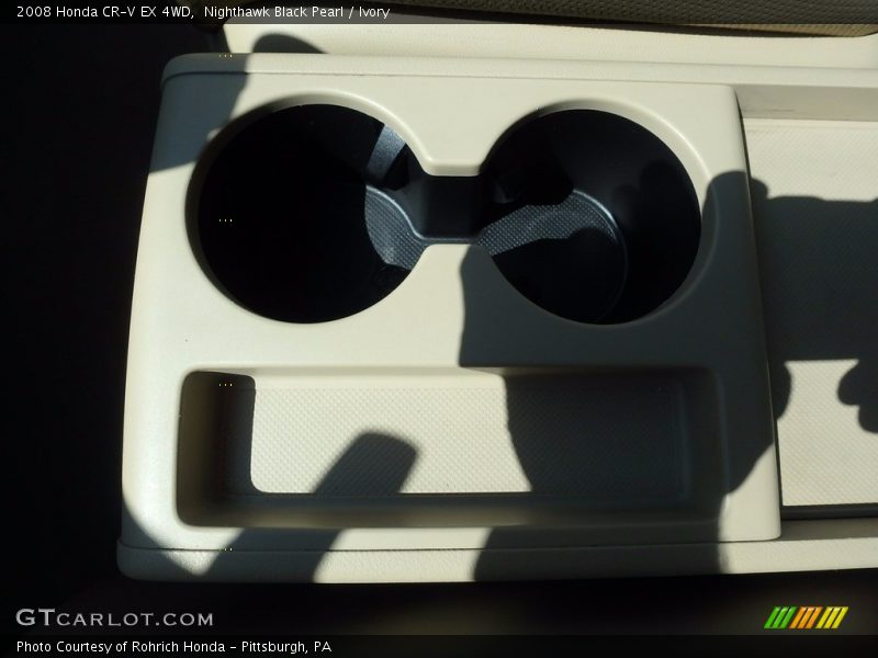 Nighthawk Black Pearl / Ivory 2008 Honda CR-V EX 4WD