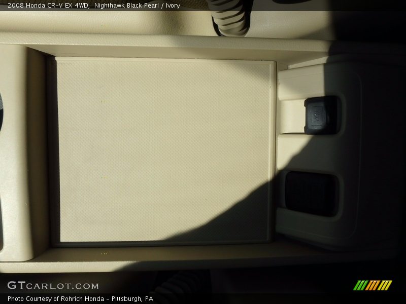 Nighthawk Black Pearl / Ivory 2008 Honda CR-V EX 4WD