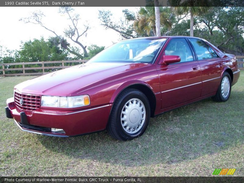 Dark Cherry / Tan 1993 Cadillac Seville STS