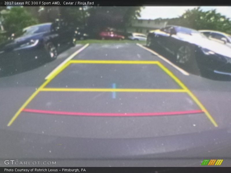 Caviar / Rioja Red 2017 Lexus RC 300 F Sport AWD