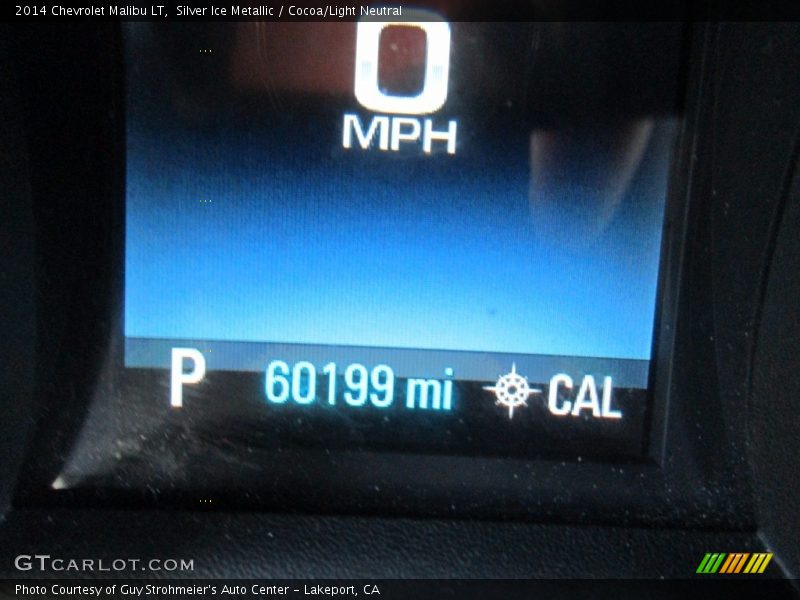 Silver Ice Metallic / Cocoa/Light Neutral 2014 Chevrolet Malibu LT