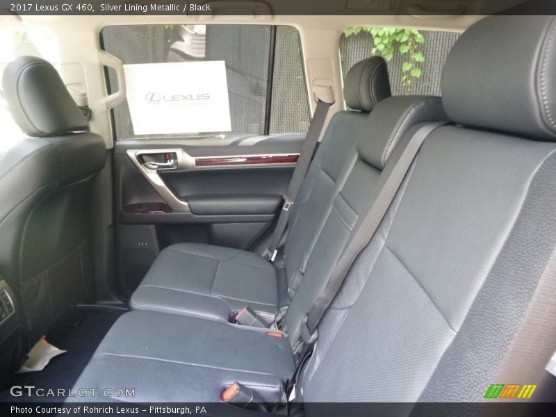 Silver Lining Metallic / Black 2017 Lexus GX 460