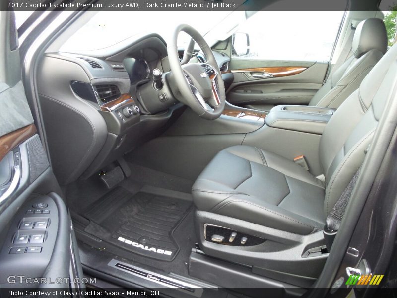  2017 Escalade Premium Luxury 4WD Jet Black Interior