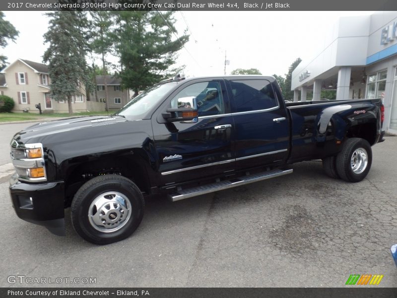 Front 3/4 View of 2017 Silverado 3500HD High Country Crew Cab Dual Rear Wheel 4x4