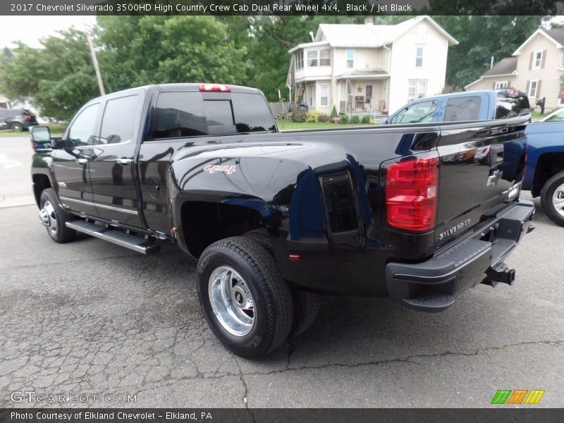Black / Jet Black 2017 Chevrolet Silverado 3500HD High Country Crew Cab Dual Rear Wheel 4x4