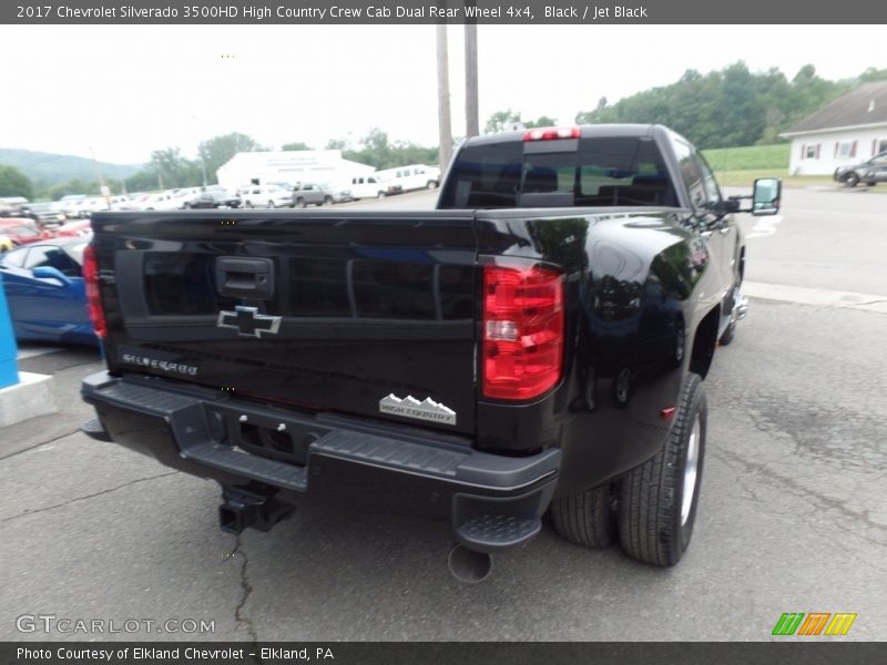 Black / Jet Black 2017 Chevrolet Silverado 3500HD High Country Crew Cab Dual Rear Wheel 4x4