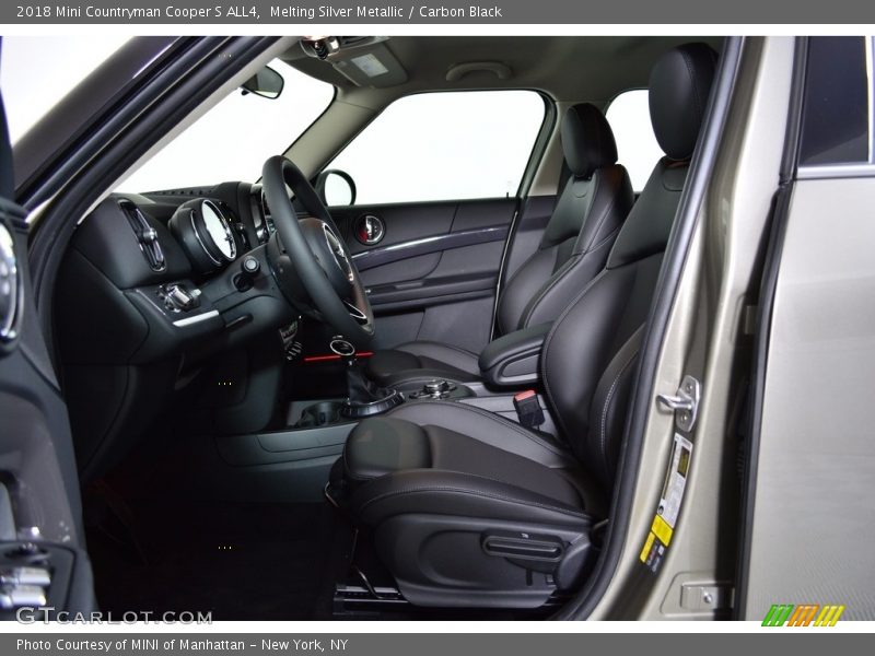 Melting Silver Metallic / Carbon Black 2018 Mini Countryman Cooper S ALL4