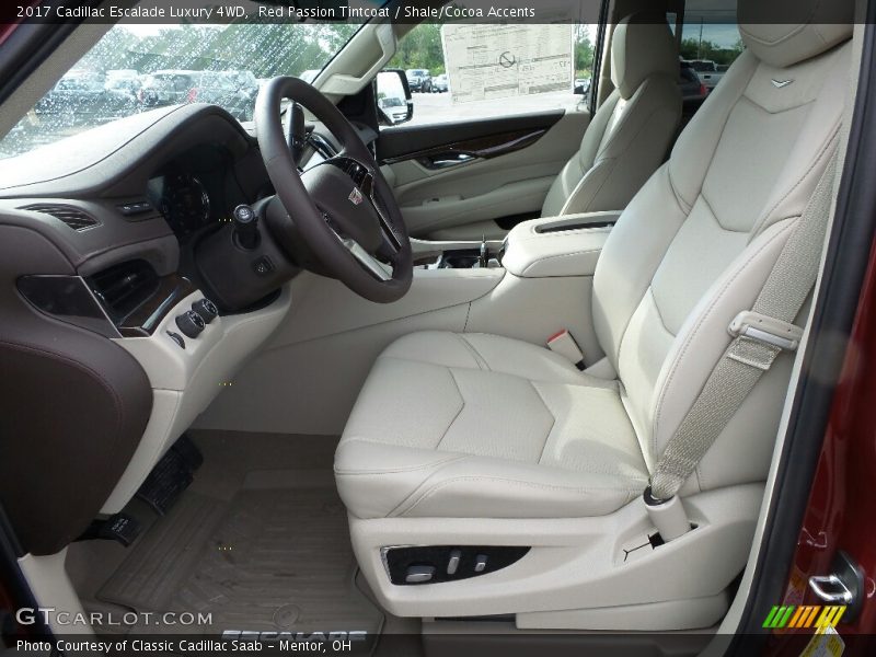 Red Passion Tintcoat / Shale/Cocoa Accents 2017 Cadillac Escalade Luxury 4WD
