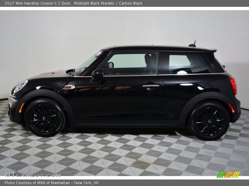 Midnight Black Metallic / Carbon Black 2017 Mini Hardtop Cooper S 2 Door