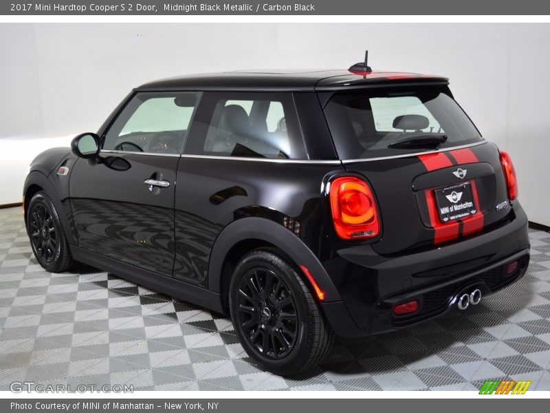 Midnight Black Metallic / Carbon Black 2017 Mini Hardtop Cooper S 2 Door