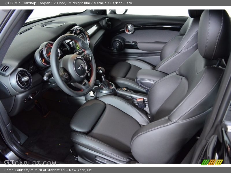 Midnight Black Metallic / Carbon Black 2017 Mini Hardtop Cooper S 2 Door