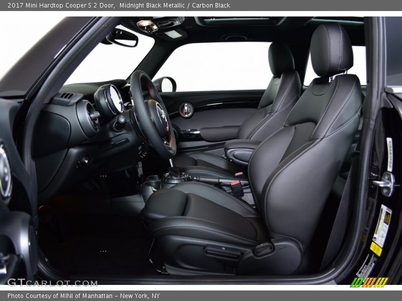 Midnight Black Metallic / Carbon Black 2017 Mini Hardtop Cooper S 2 Door