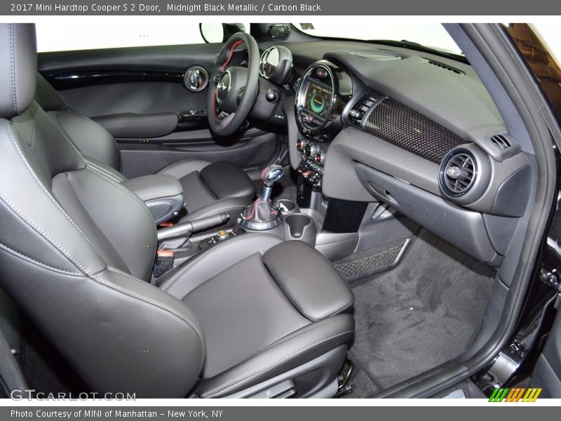 Midnight Black Metallic / Carbon Black 2017 Mini Hardtop Cooper S 2 Door