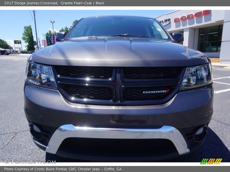 Granite Pearl-Coat / Black 2017 Dodge Journey Crossroad