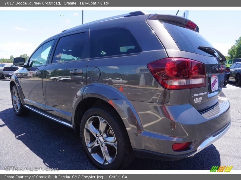 Granite Pearl-Coat / Black 2017 Dodge Journey Crossroad