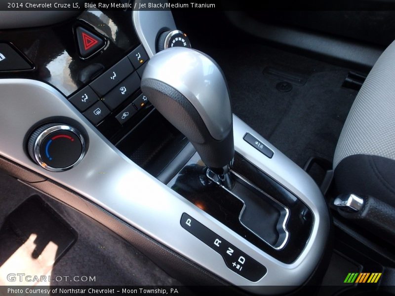 Blue Ray Metallic / Jet Black/Medium Titanium 2014 Chevrolet Cruze LS