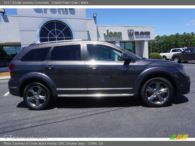 Granite Pearl-Coat / Black 2017 Dodge Journey Crossroad
