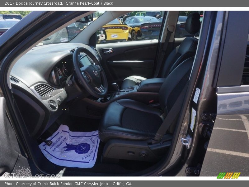Granite Pearl-Coat / Black 2017 Dodge Journey Crossroad