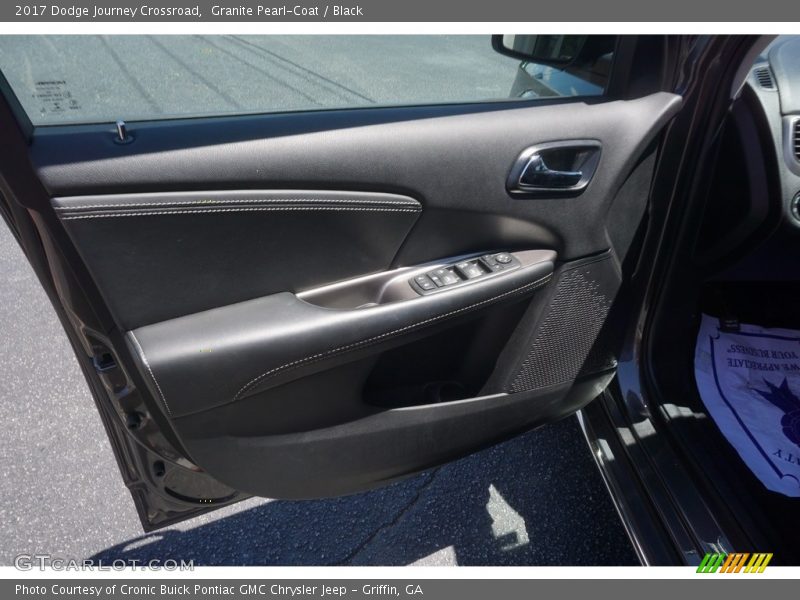 Granite Pearl-Coat / Black 2017 Dodge Journey Crossroad