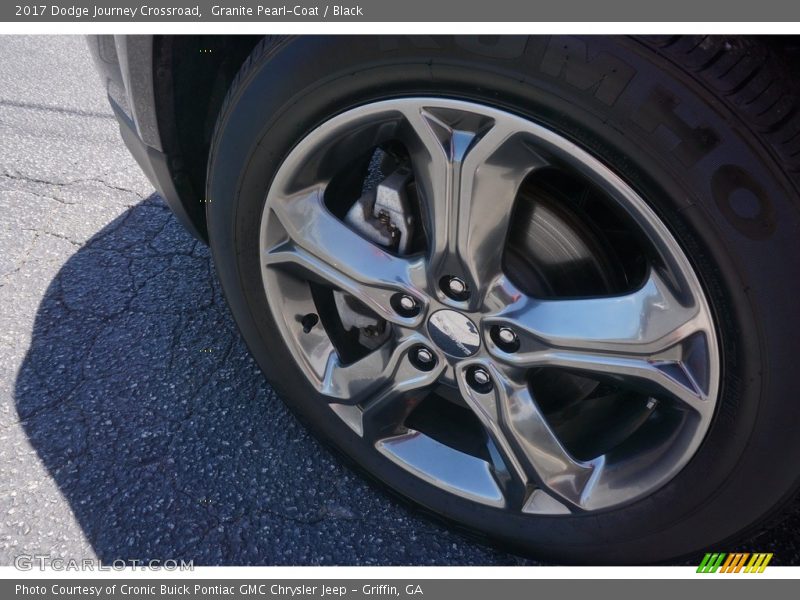 Granite Pearl-Coat / Black 2017 Dodge Journey Crossroad