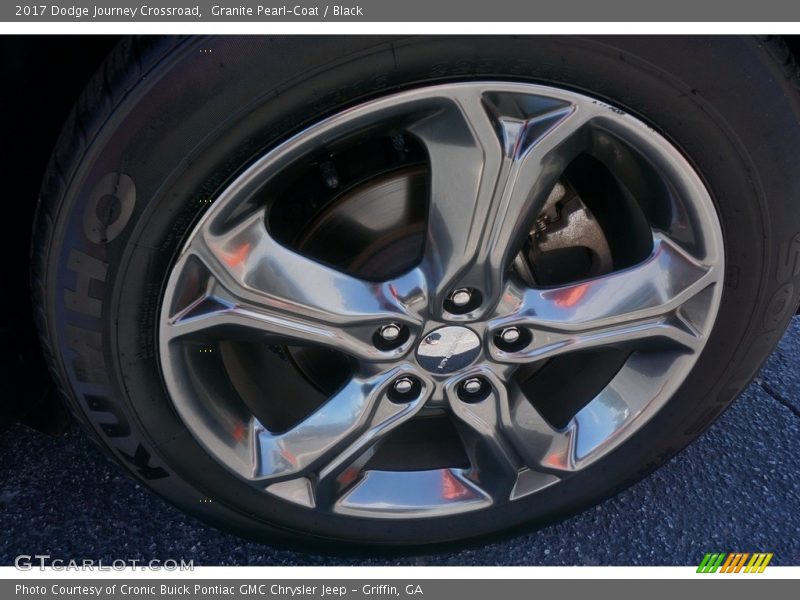Granite Pearl-Coat / Black 2017 Dodge Journey Crossroad