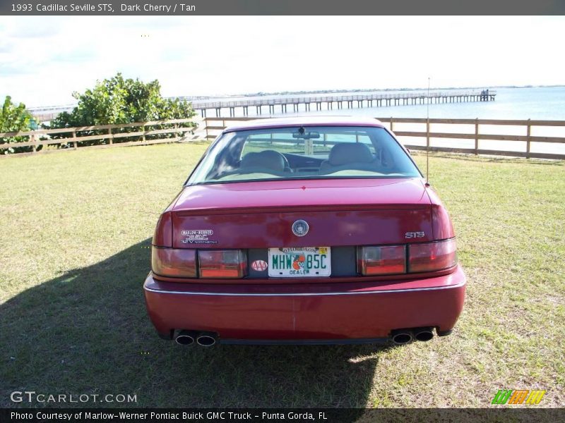 Dark Cherry / Tan 1993 Cadillac Seville STS