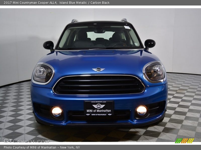 Island Blue Metallic / Carbon Black 2017 Mini Countryman Cooper ALL4
