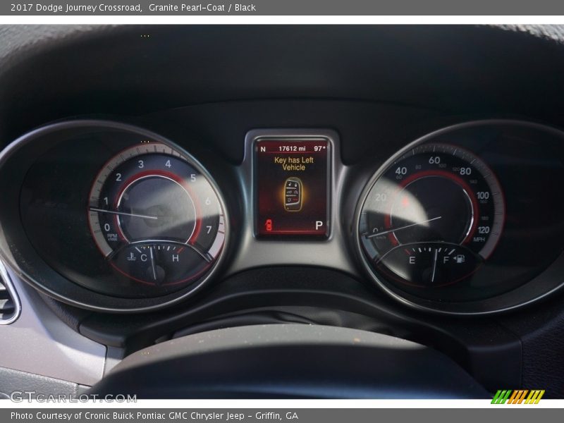 Granite Pearl-Coat / Black 2017 Dodge Journey Crossroad