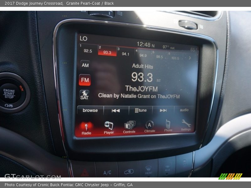 Granite Pearl-Coat / Black 2017 Dodge Journey Crossroad